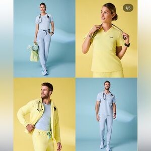 Figs SMALL Sunlight Scrub Set NWT